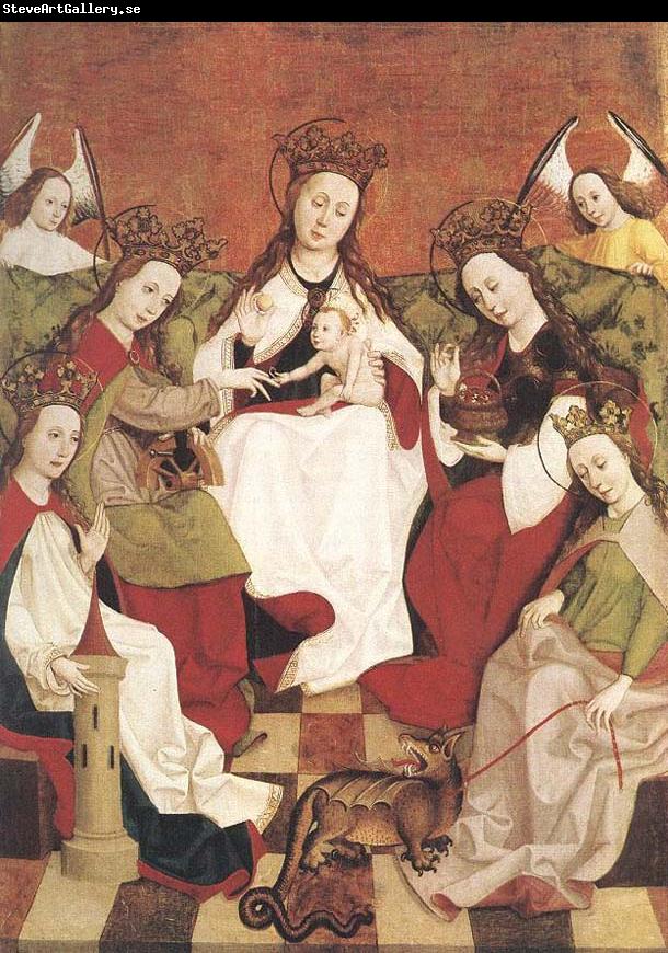 unknow artist Marriage of Saint Catherine
